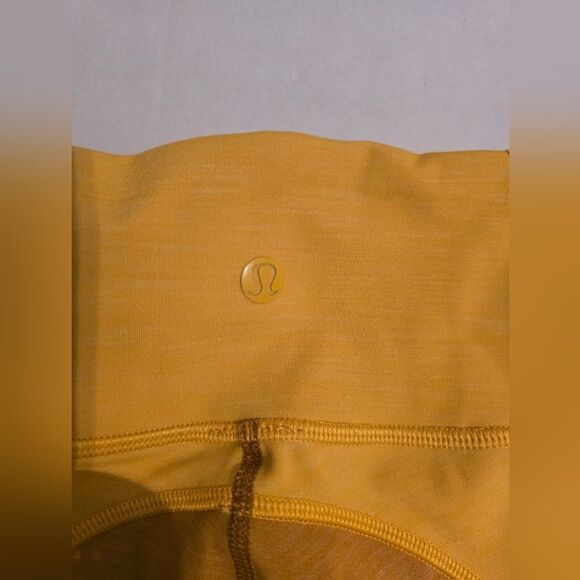 Lululemon Early Extension High-Rise Tight *28 Heathered Gold Size 4 - Picture 5 of 11